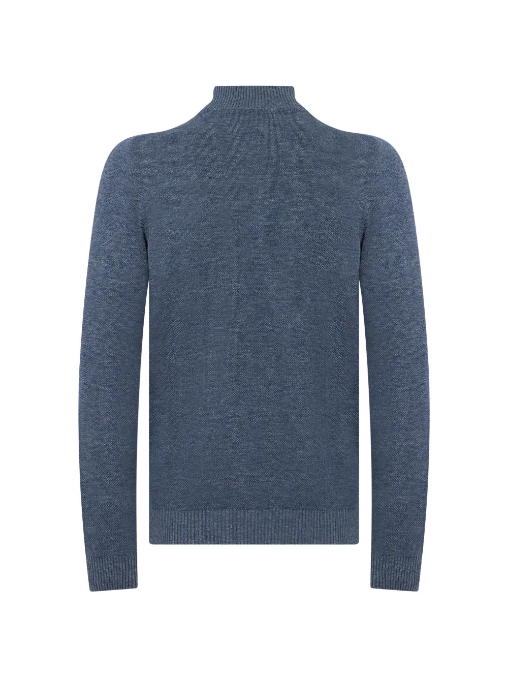 Fedeli Trui met rits en lange mouwen Blauw