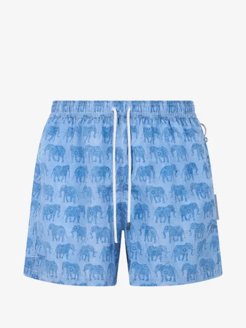 Fedeli Badeshorts mit Elefanten-Print