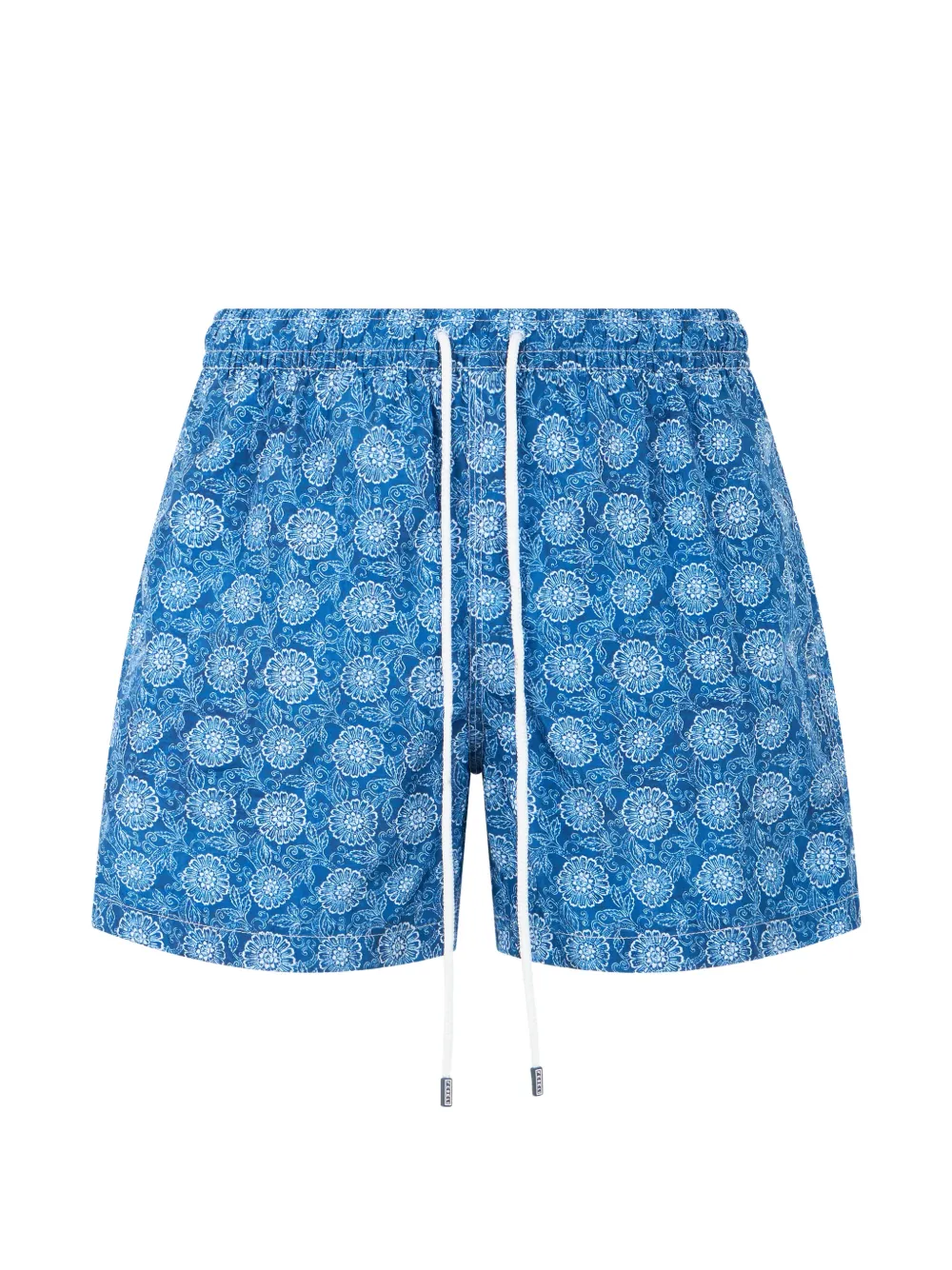 Fedeli floral-print swim shorts - Blu