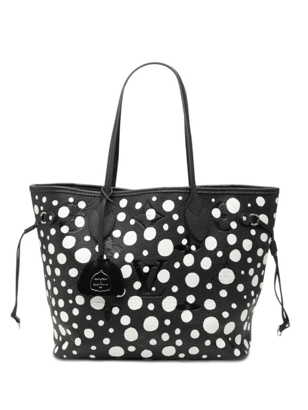 Louis Vuitton Pre-Owned 2023 Yayoi Kusama Infinity Dots Monogram Empreinte Neverfull MM tote bag - Nero