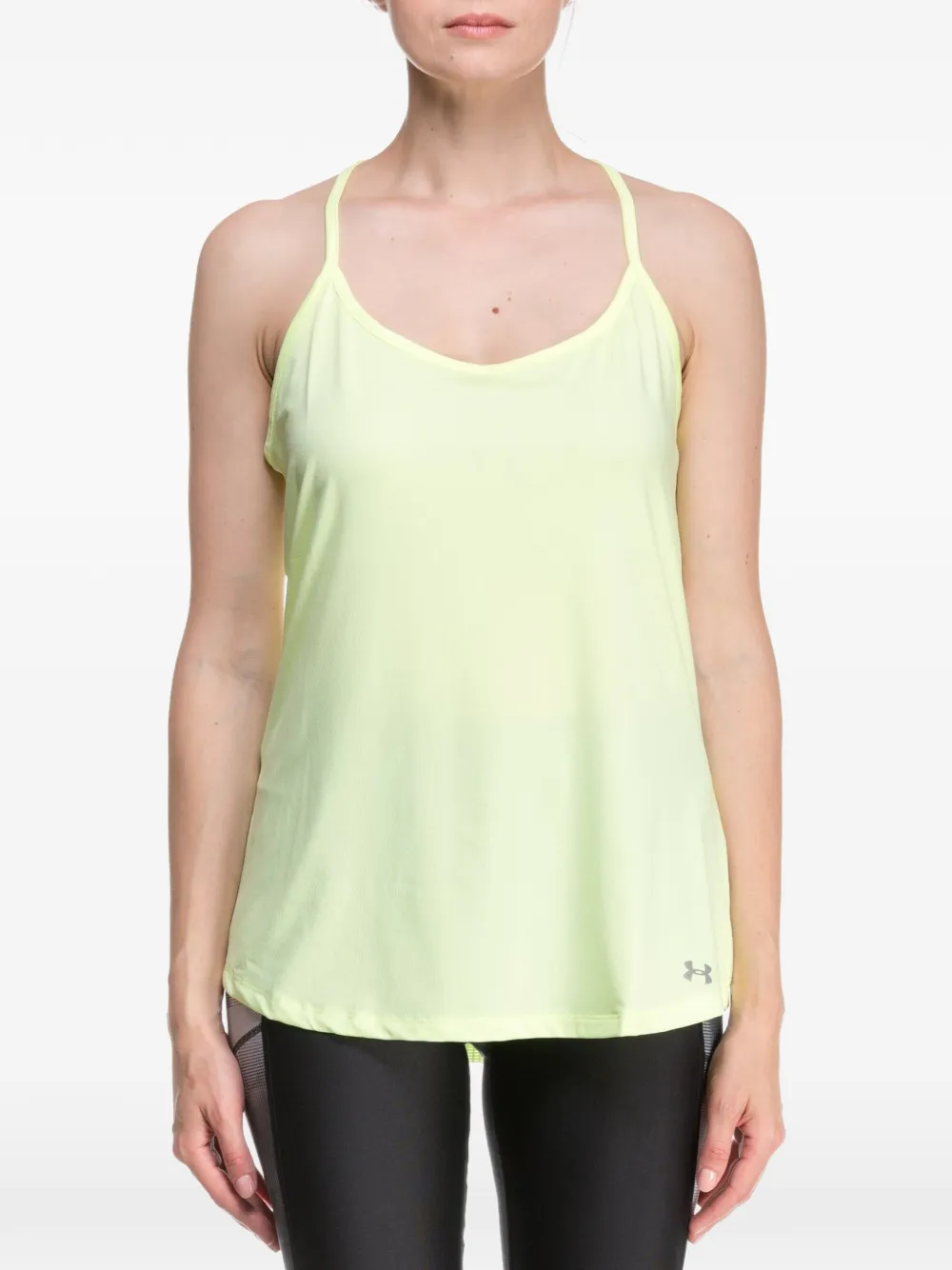 Under Armour Fly By racerback tank top - Giallo
