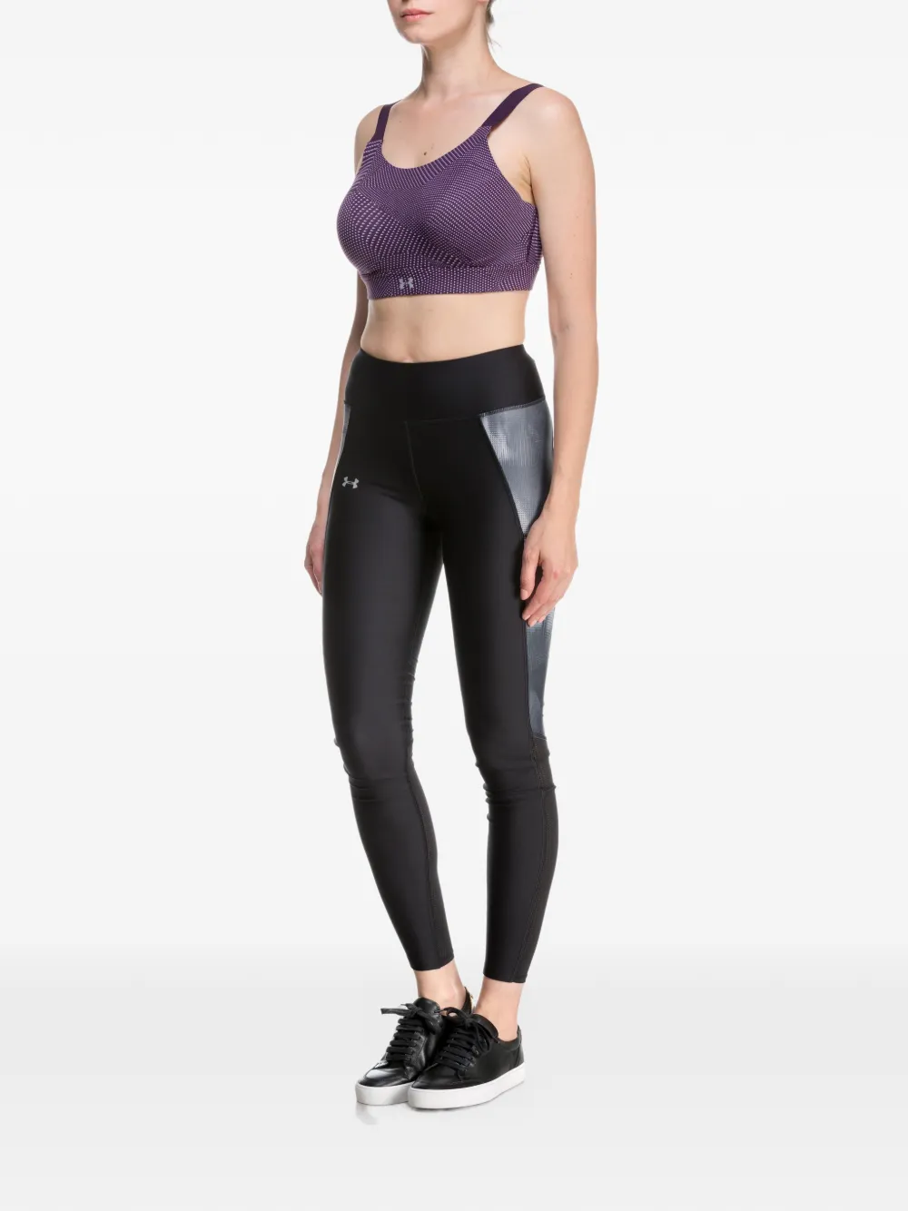 Under Armour Eclipse printed sports bra Paars