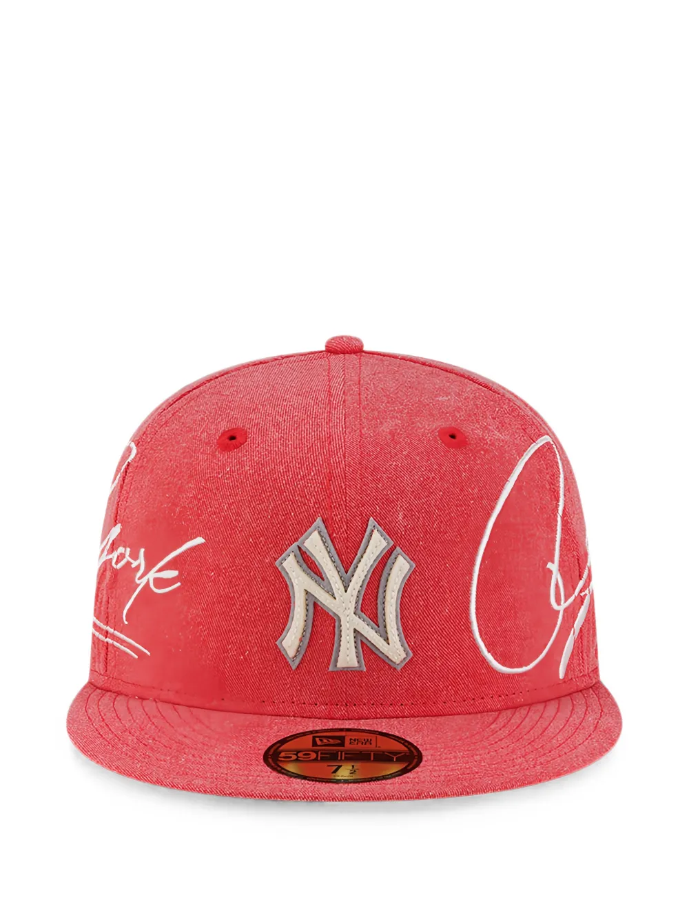 NEW ERA CAP New York Yankees MLB 59Fifty script-embroidered cap - Rosso