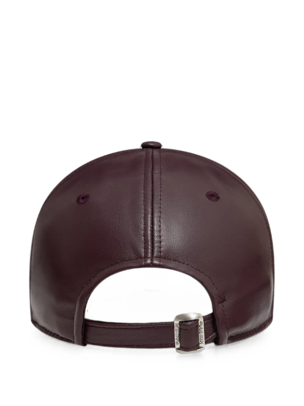 NEW ERA CAP 9Forty leren pet Rood