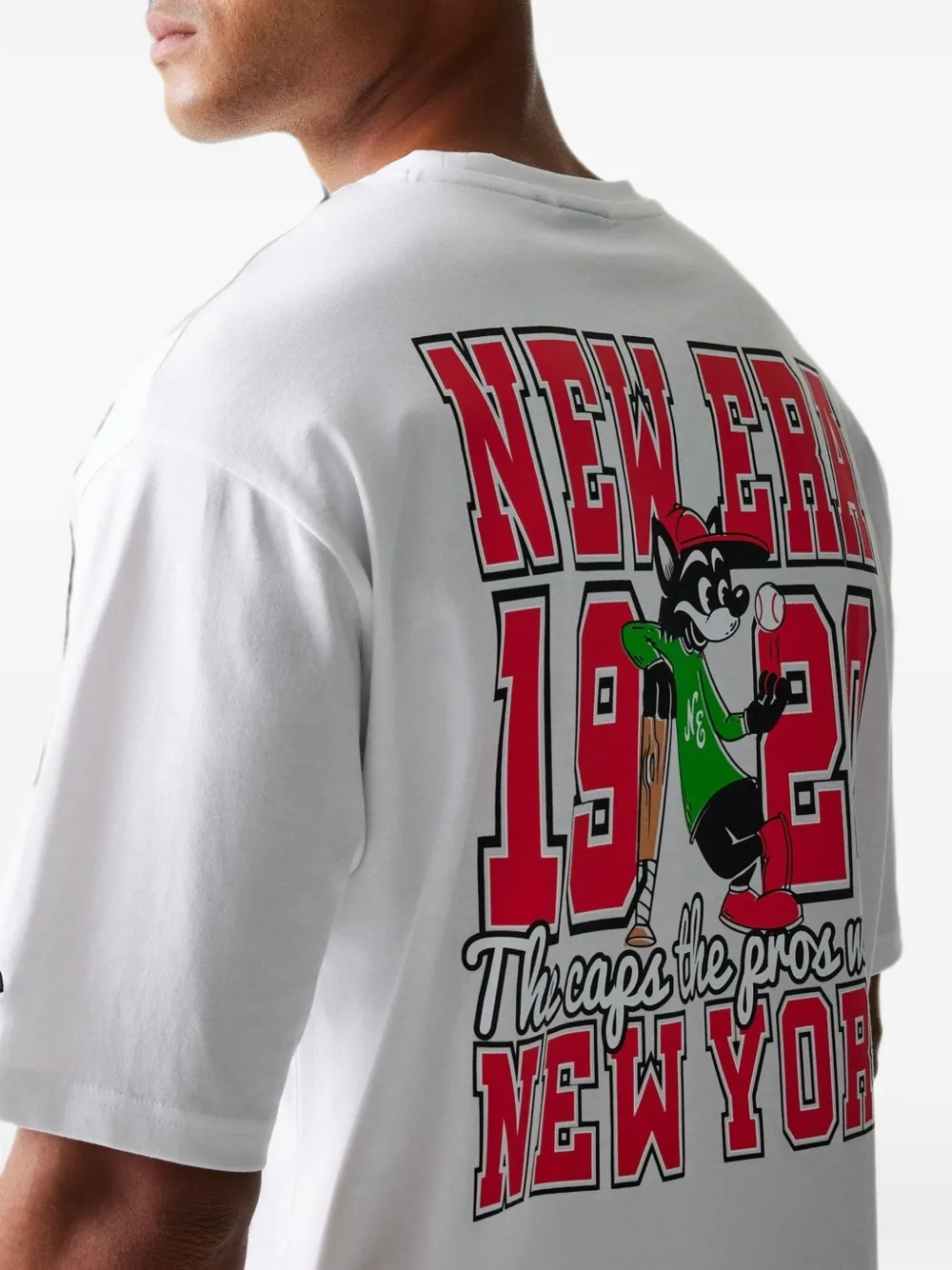 NEW ERA CAP T-shirt met grafische print Wit