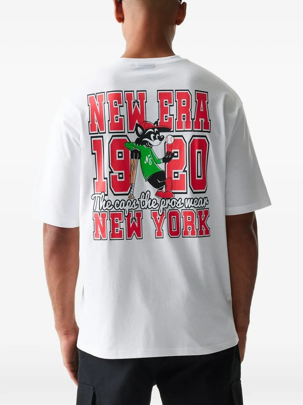 NEW ERA CAP T-shirt met grafische print Wit