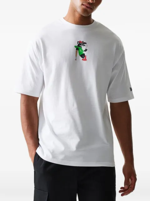 NEW ERA CAP graphic-print oversized T-shirt