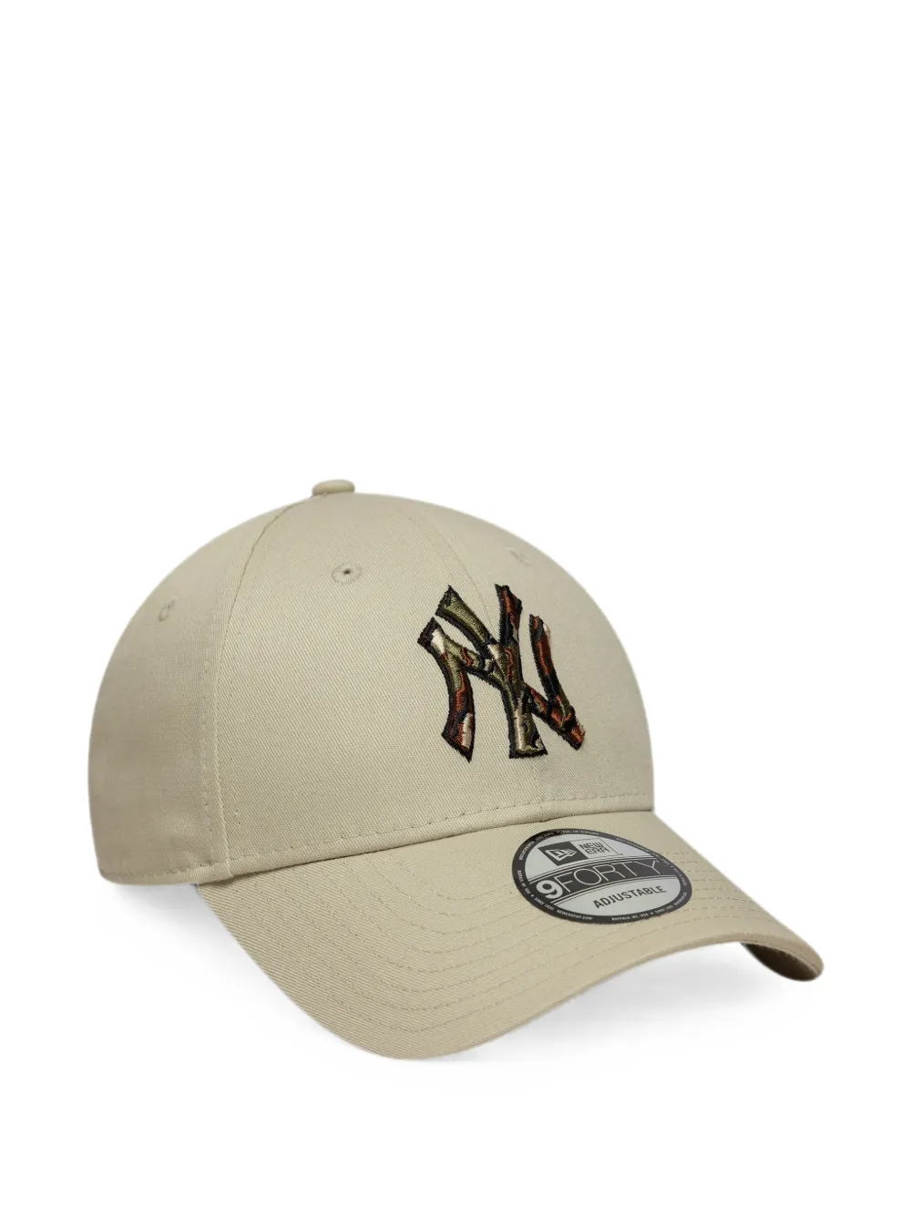 NEW ERA CAP New York Yankees MLB pet met logo met camouflageprint Beige