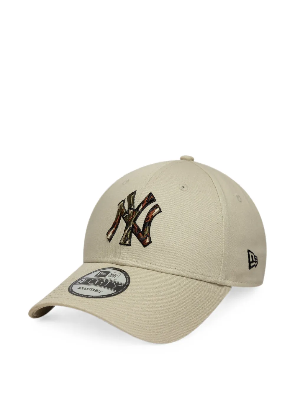 NEW ERA CAP New York Yankees MLB pet met logo met camouflageprint Beige