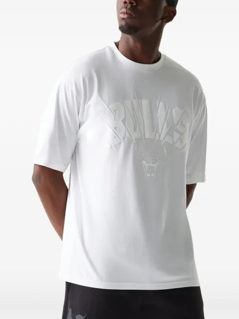 NEW ERA CAP Chicago Bulls NBA logo-print cotton T-shirt