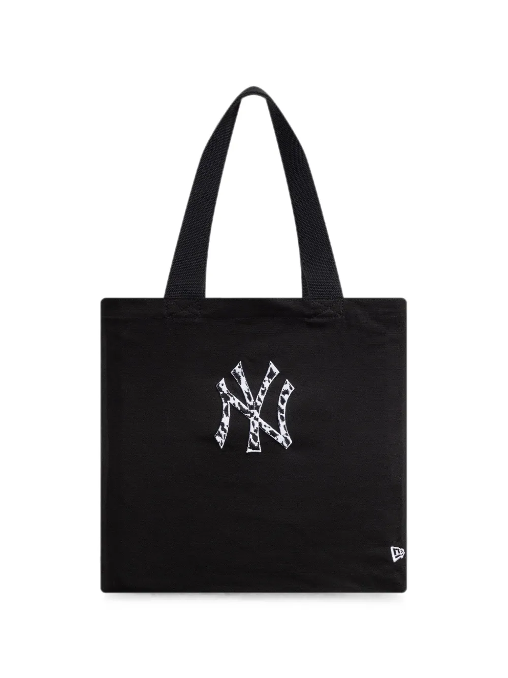 NEW ERA CAP New York Yankees MLB animal-print logo-embroidered tote bag · OS