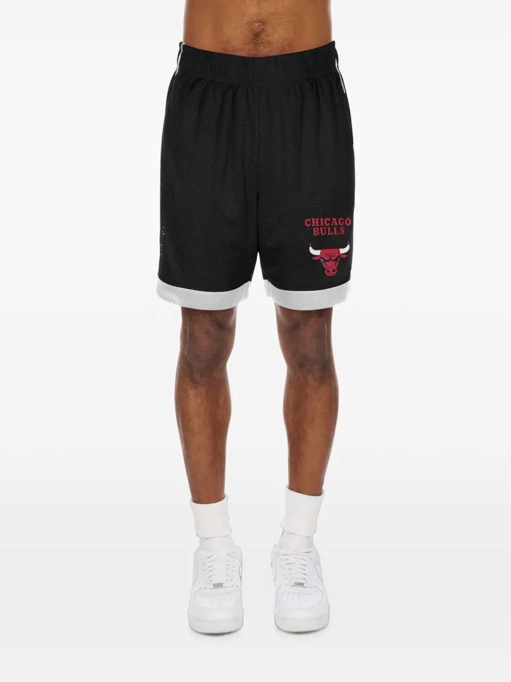 NEW ERA CAP Chicago Bulls NBA mesh trainingsshorts Zwart