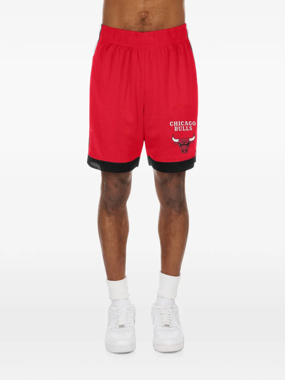 NEW ERA CAP Chicago Bulls mesh shorts Rood
