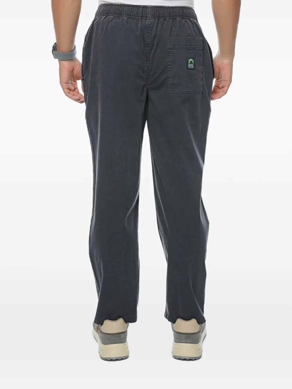 Deus Ex Machina Infinity elasticated-waistband trousers Grijs
