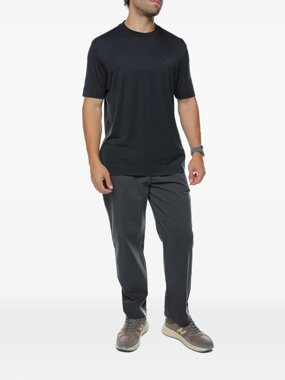 Deus Ex Machina Infinity elasticated-waistband trousers Grijs