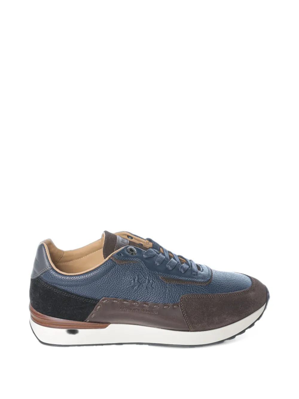 La Martina panelled low-top sneakers - Bleu La Martina panelled low-top sneakers - Bleu