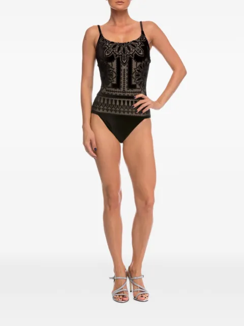 Gottex embroidered swimsuit
