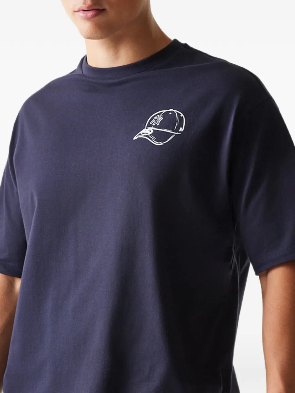 NEW ERA CAP Yankees MLB T-shirt met grafische print Blauw