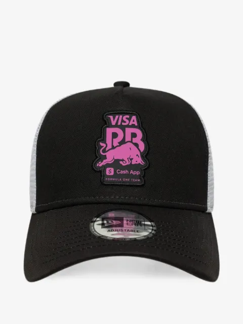 NEW ERA CAP logo-patch mesh-panel trucker cap