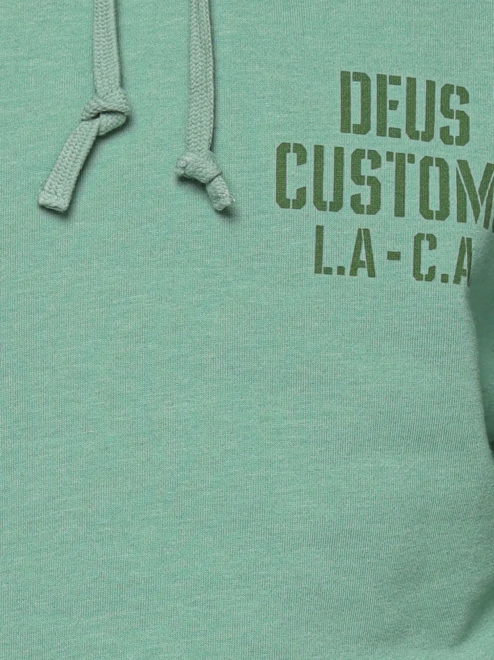 Deus Ex Machina Quay hoodie met logo-print en trekkoord Groen
