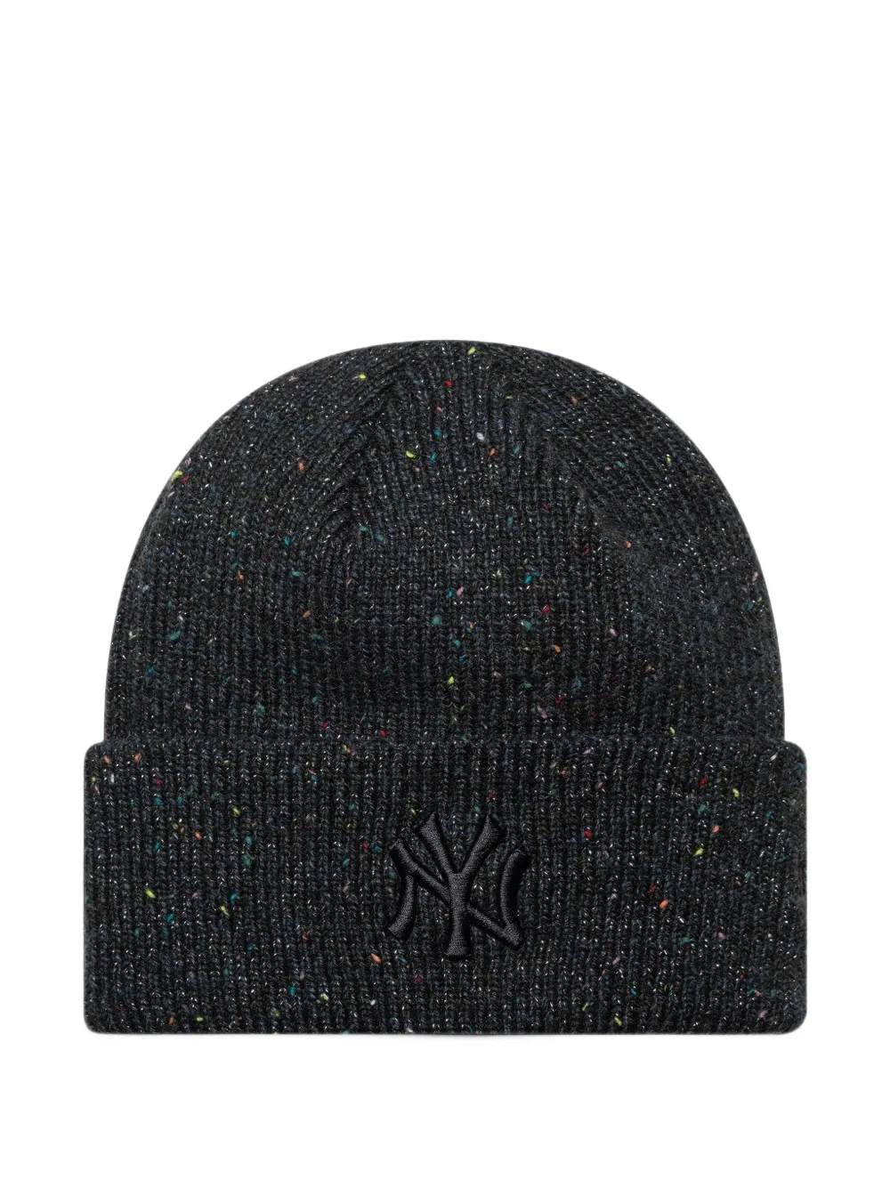 NEW ERA CAP New York Yankees glitter-flecked beanie hat Zwart