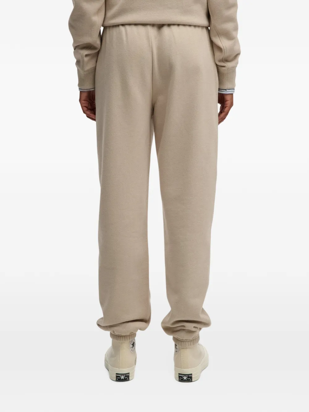 Superdry Trainingsbroek met geborduurd logo Beige
