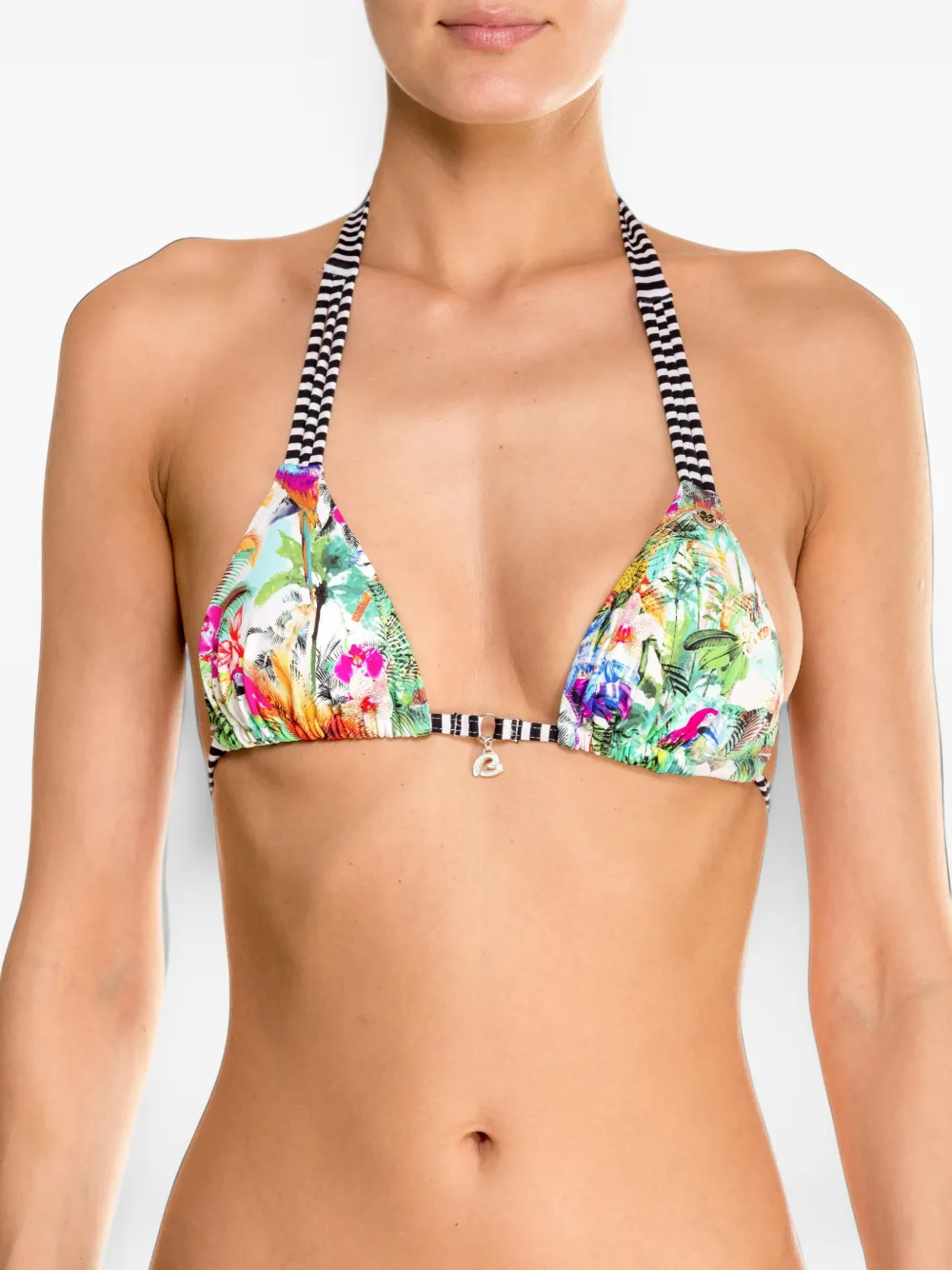 BANANA MOON Oliver Waterfall bikini top - Weiß