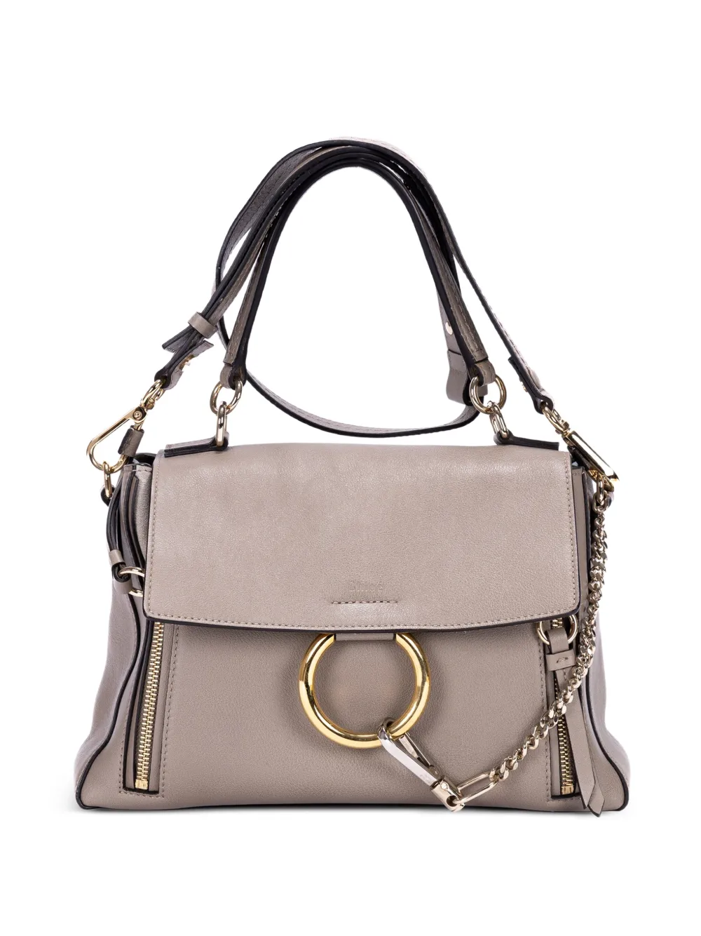 Chloé Pre-Owned Faye Day shoulder bag - Grigio