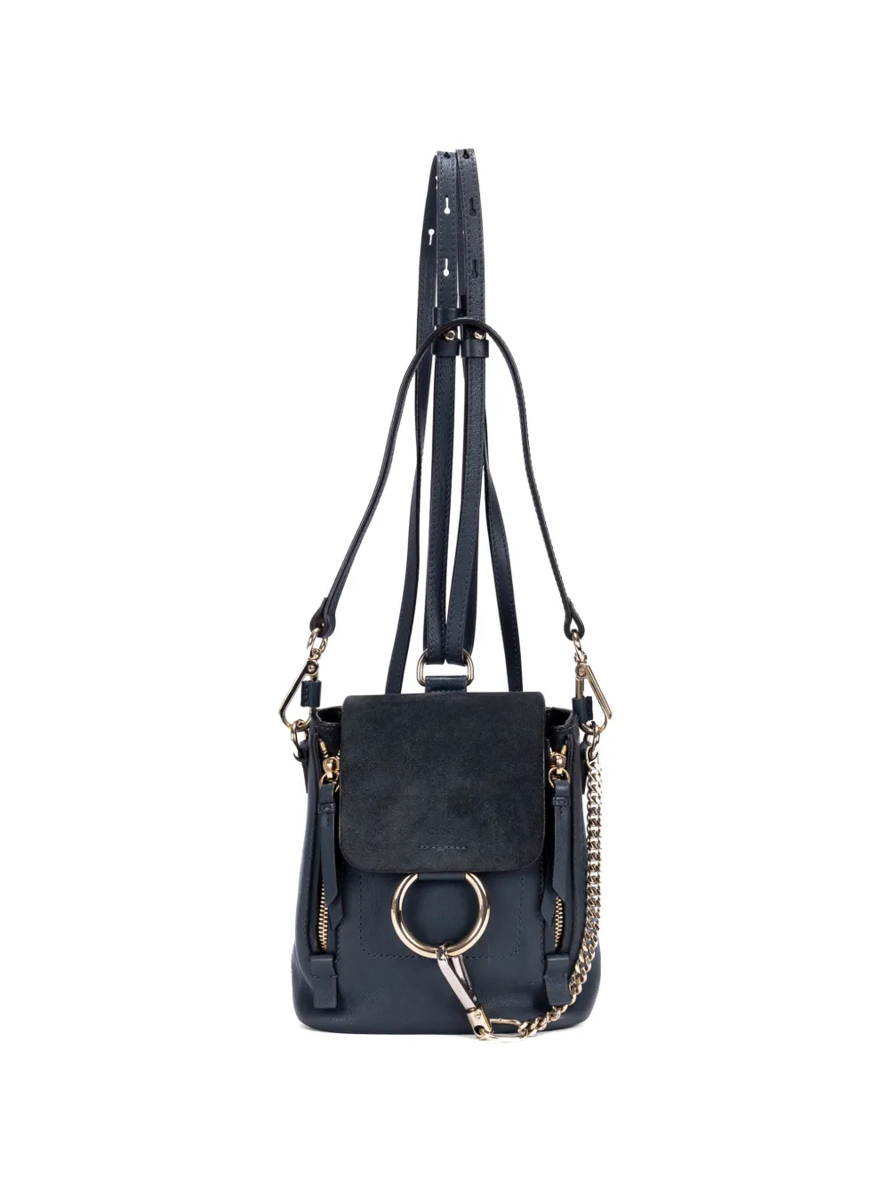 Chloé Pre-Owned Faye backpack - Blu