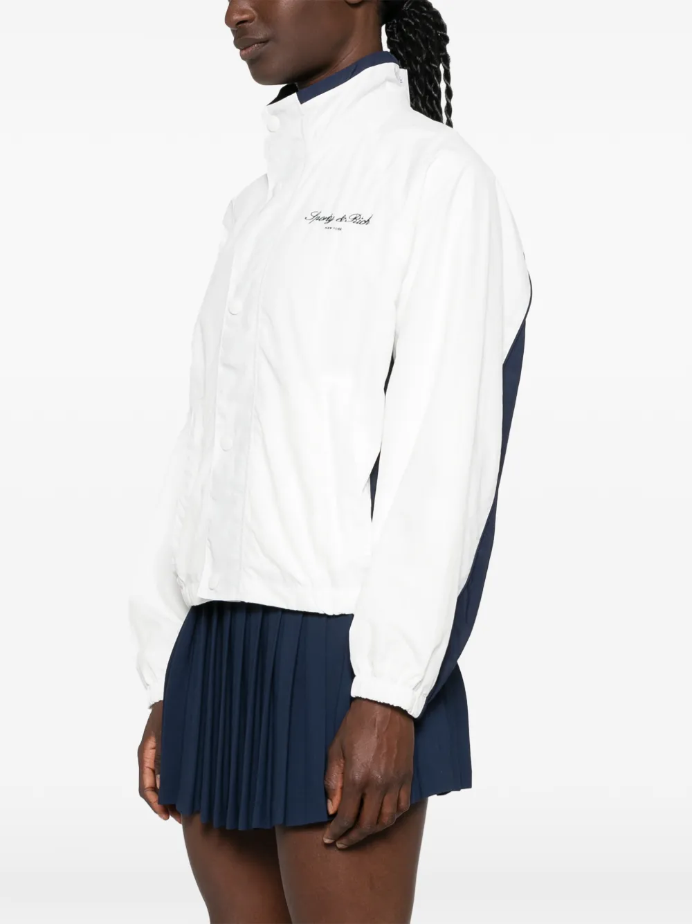 Sporty & Rich Jack met colourblocking Wit