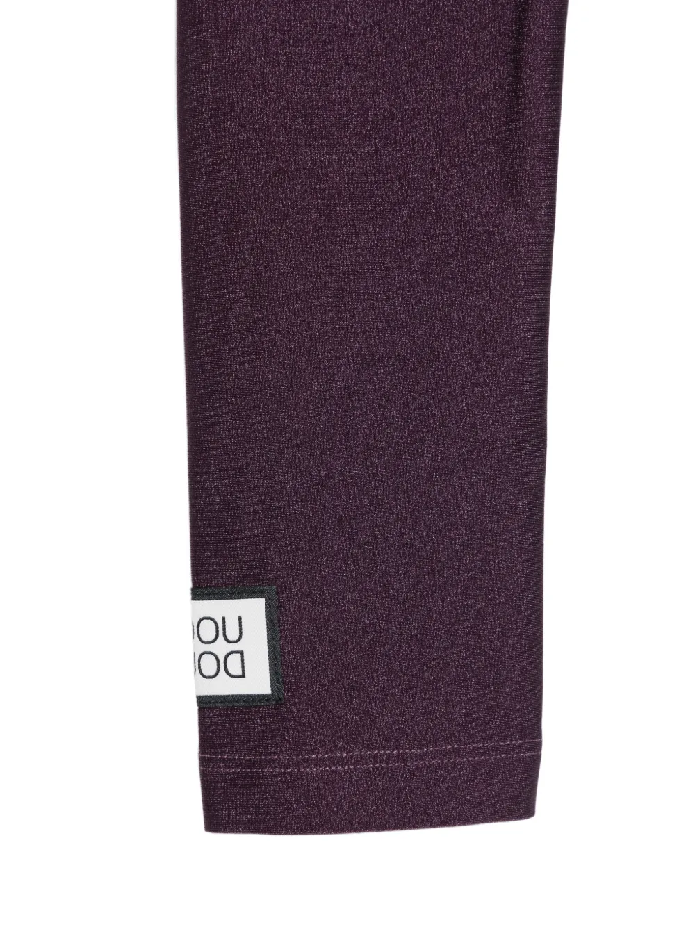 Douuod Kids Legging met logopatch Paars