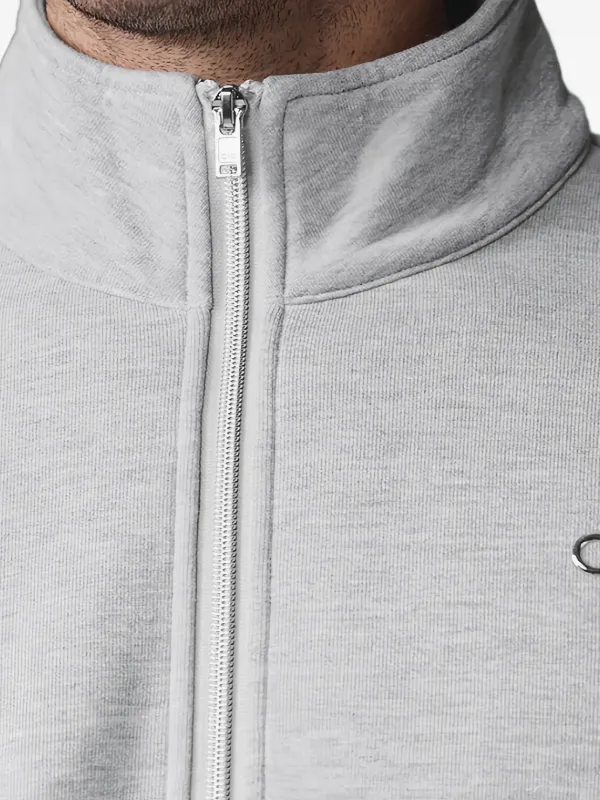 Alo Yoga Accolade quarter-zip Sweater | Grey | FARFETCH CA