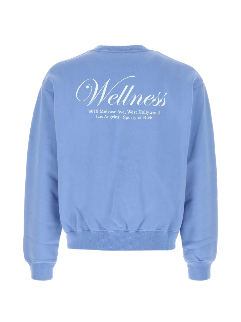 Sporty & Rich Wellness trui met logo-print Blauw