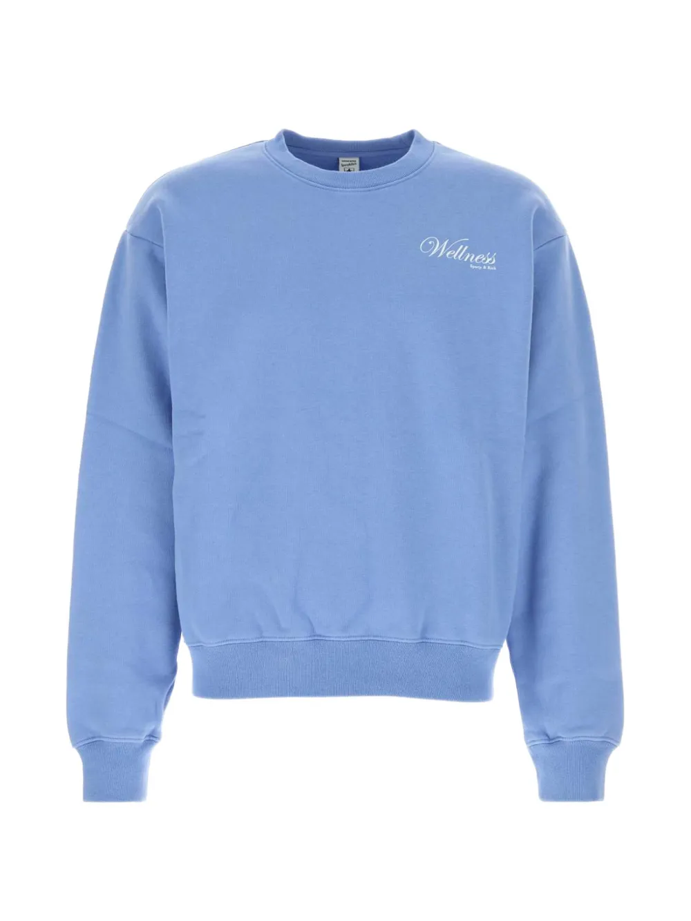 Sporty & Rich Wellness logo-print sweater - Blu