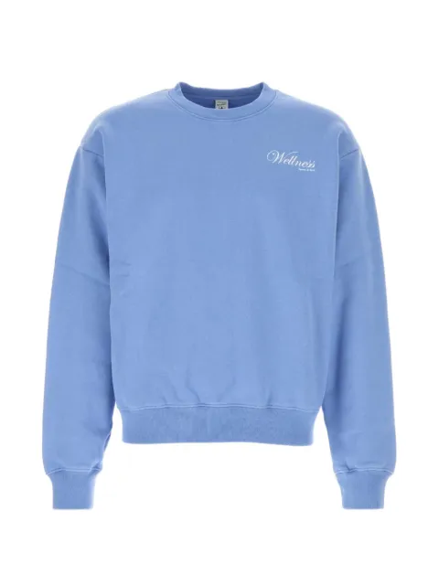 Sporty & Rich Wellness logo-print sweater