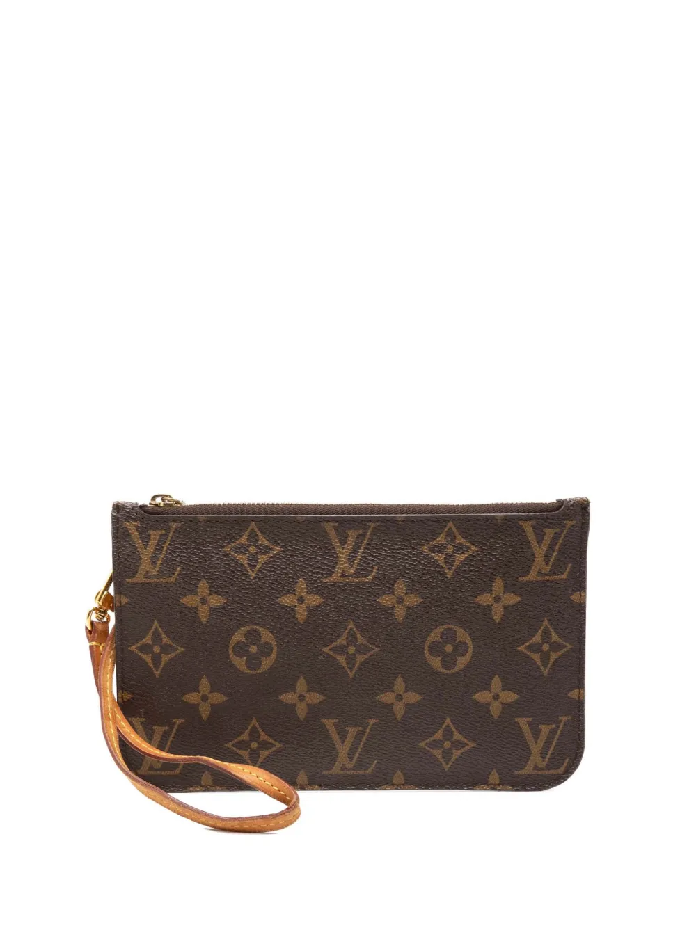 Louis Vuitton Pre-Owned 2014 Monogram Neverfull PM pouch - Marrone