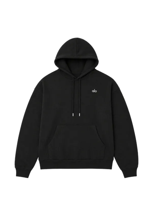 新品未使用　alo yoga スウェット　パーカー　s ブラック Alo Yoga Accolade ロゴ パーカー | ブラック | FARFETCH JP
