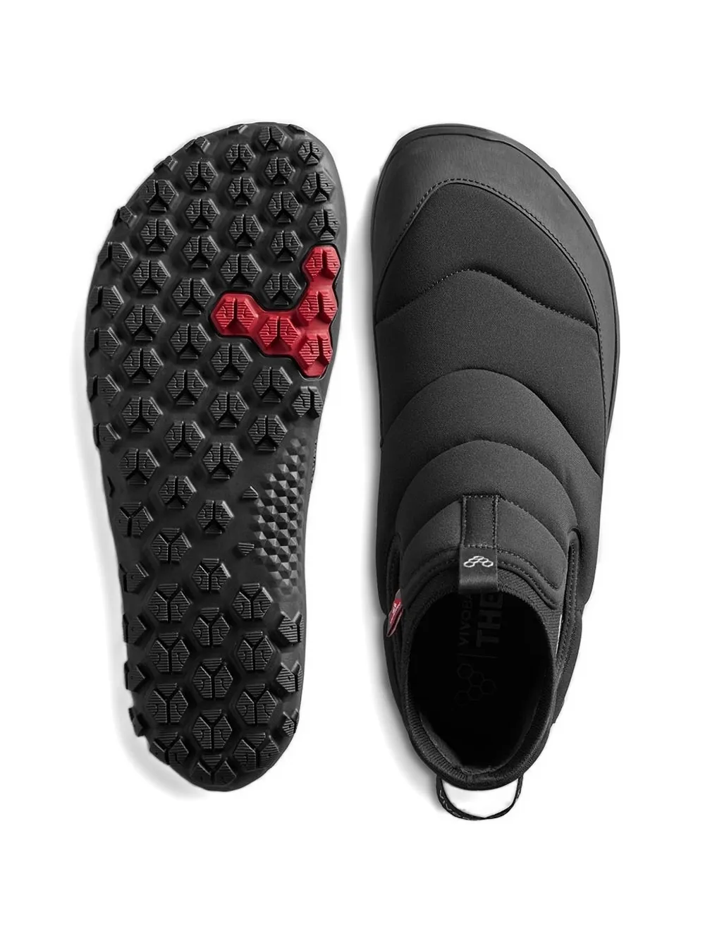 Vivobarefoot Explorer Mid quilted boots Zwart