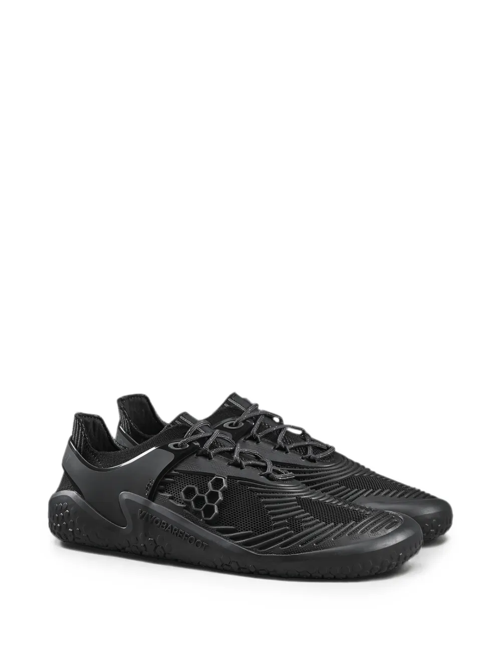 Vivobarefoot Motus Strength II mesh-panel sneakers Zwart