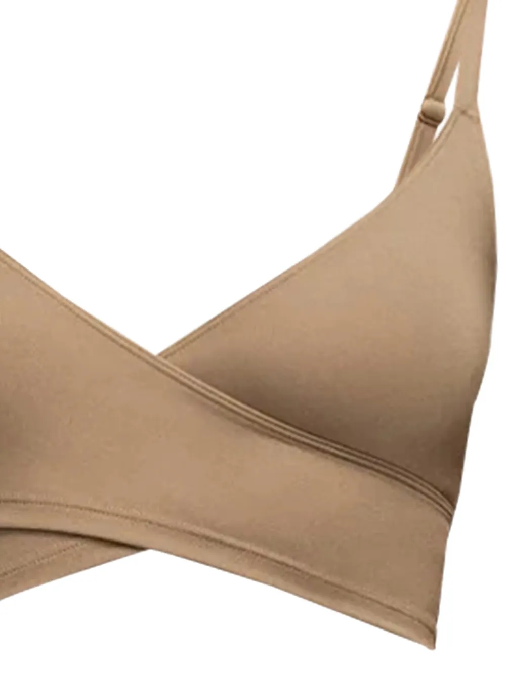 Casall Sport-bh met wikkel-design Beige