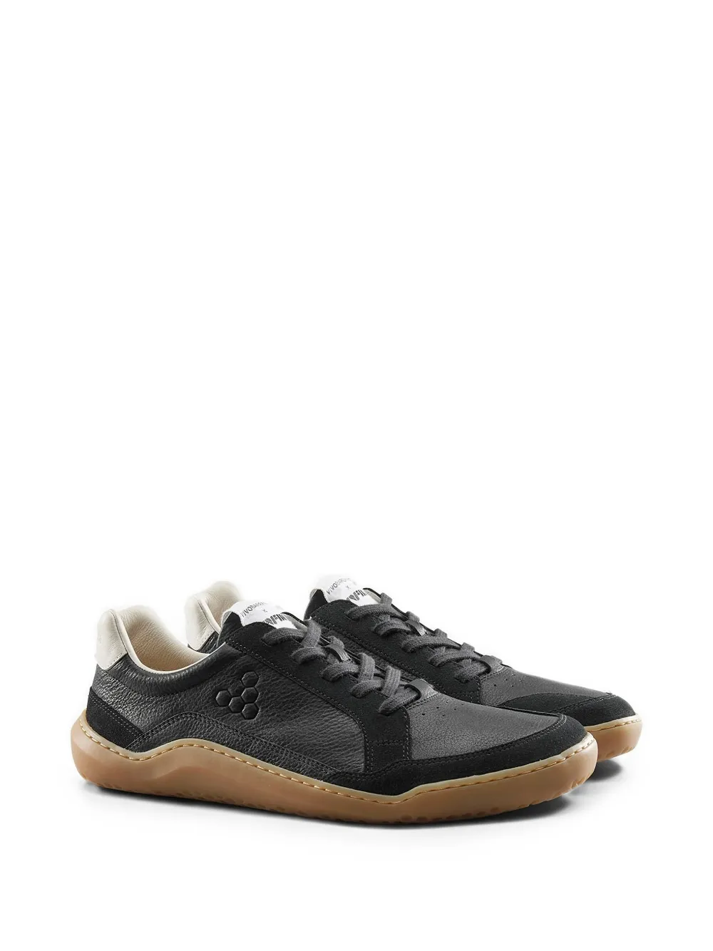 Vivobarefoot Gobi II pebbled-texture lace-up sneakers Zwart