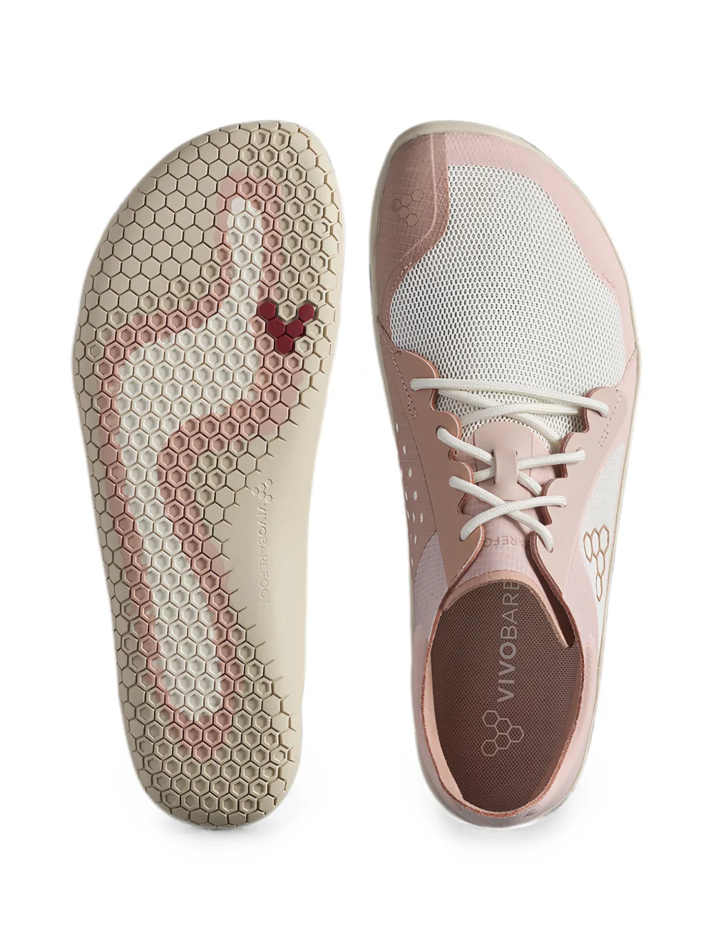 Vivobarefoot Primus Lite IV mesh-panel sneakers Roze