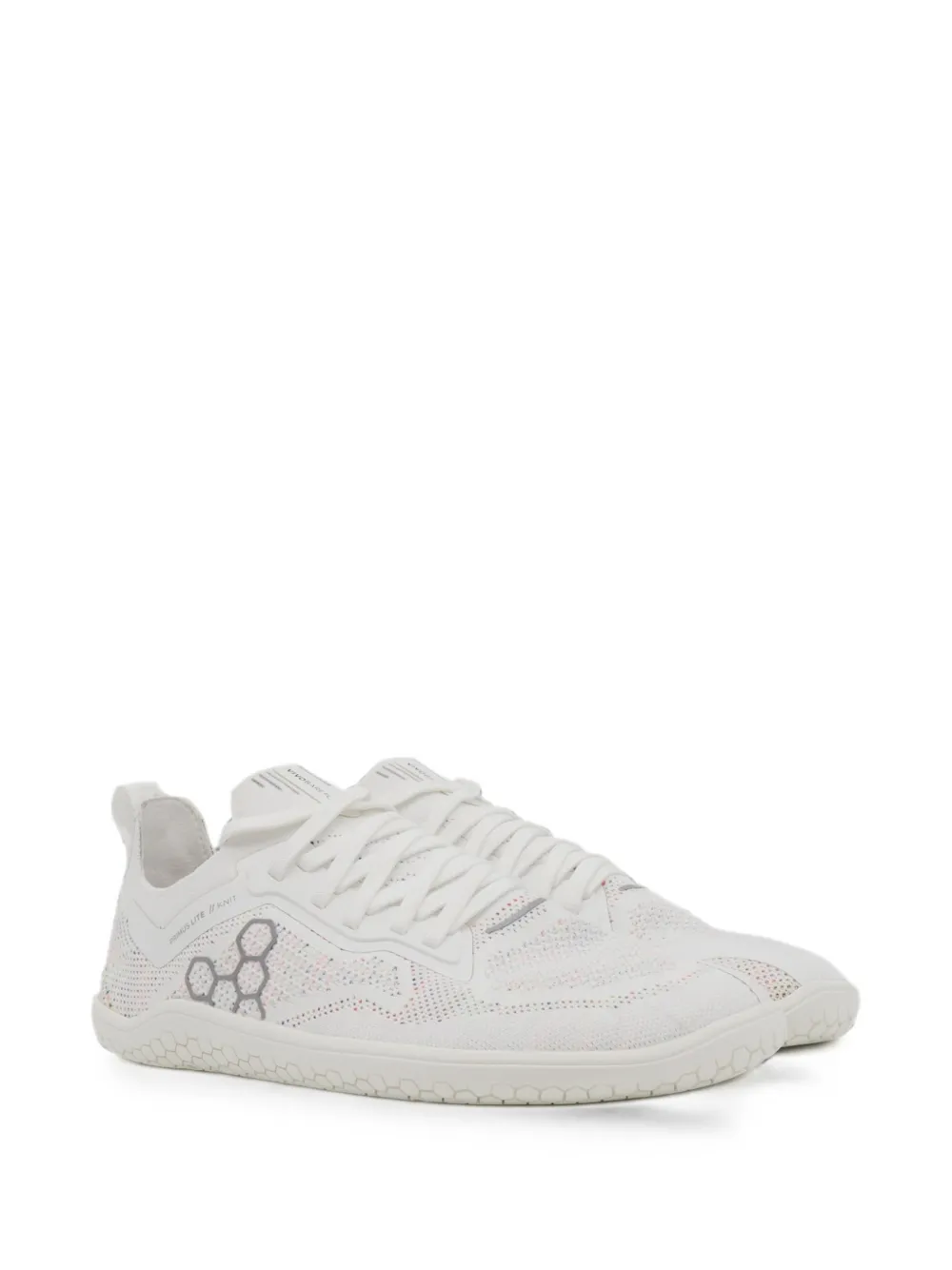 Vivobarefoot Primus Lite Knit mesh-panel lace-up sneakers Wit