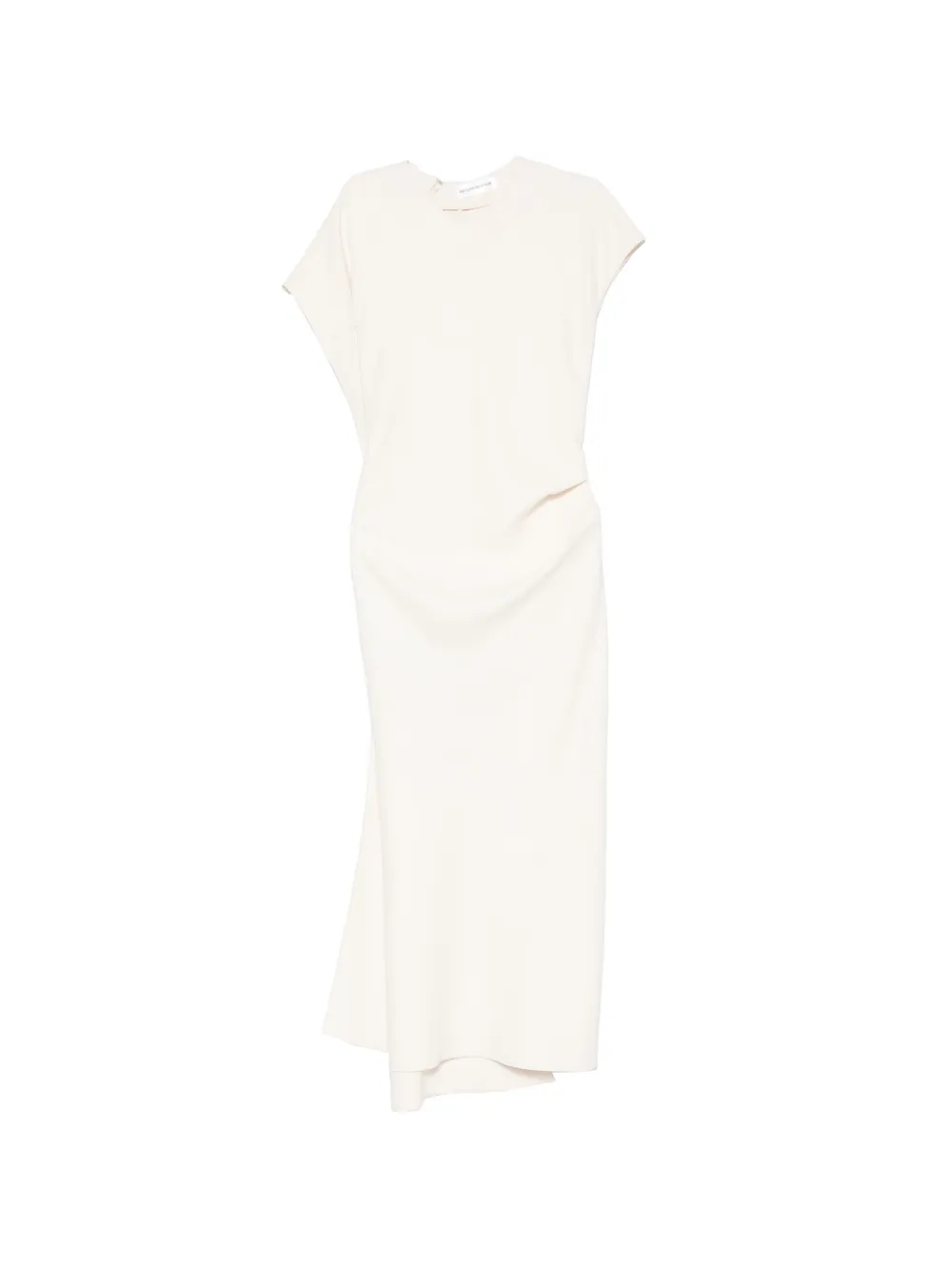 Victoria Beckham draped asymmetric dress - Toni neutri