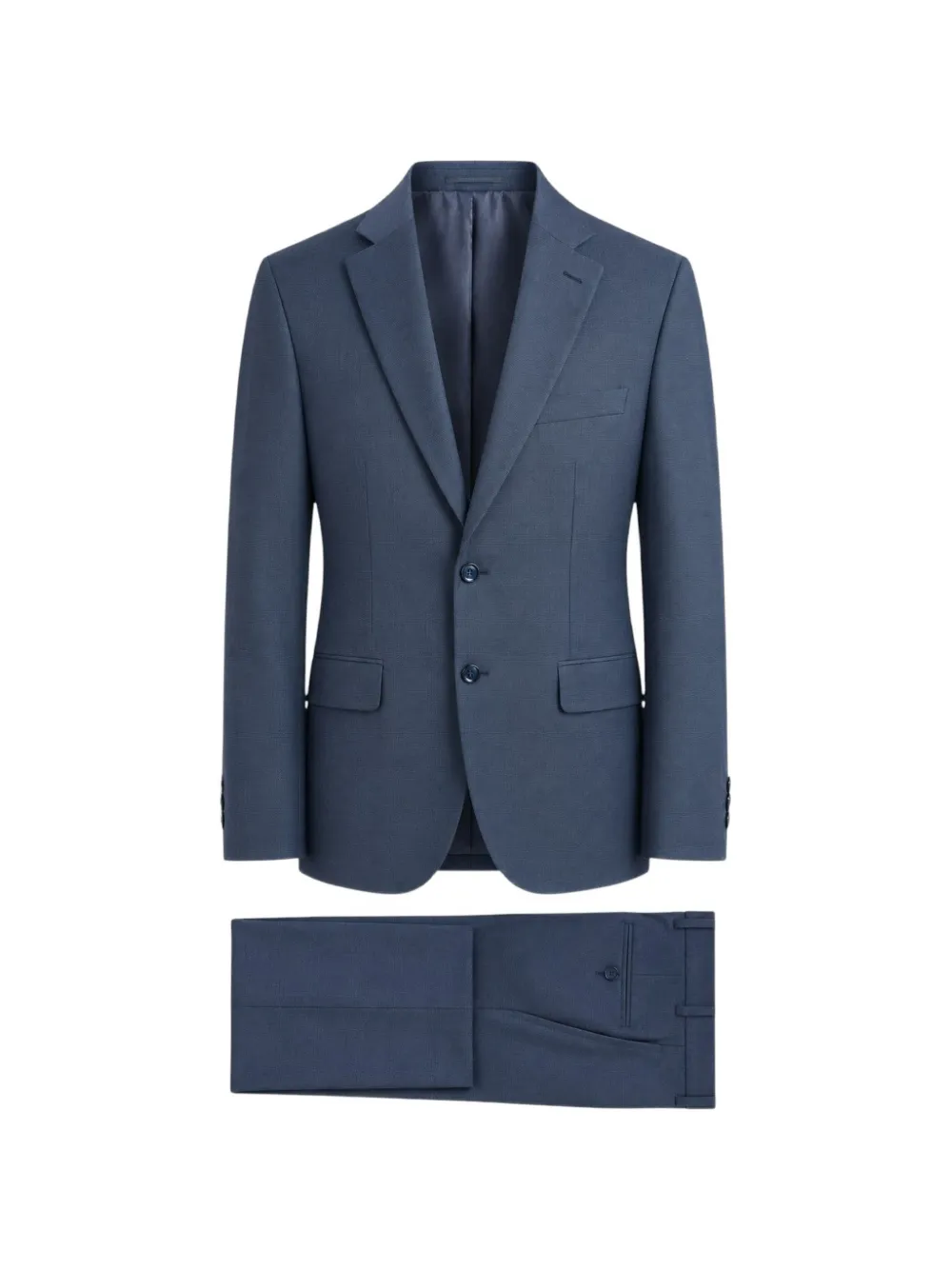 pierlorenzo single-breasted notched-lapels suit - Blu