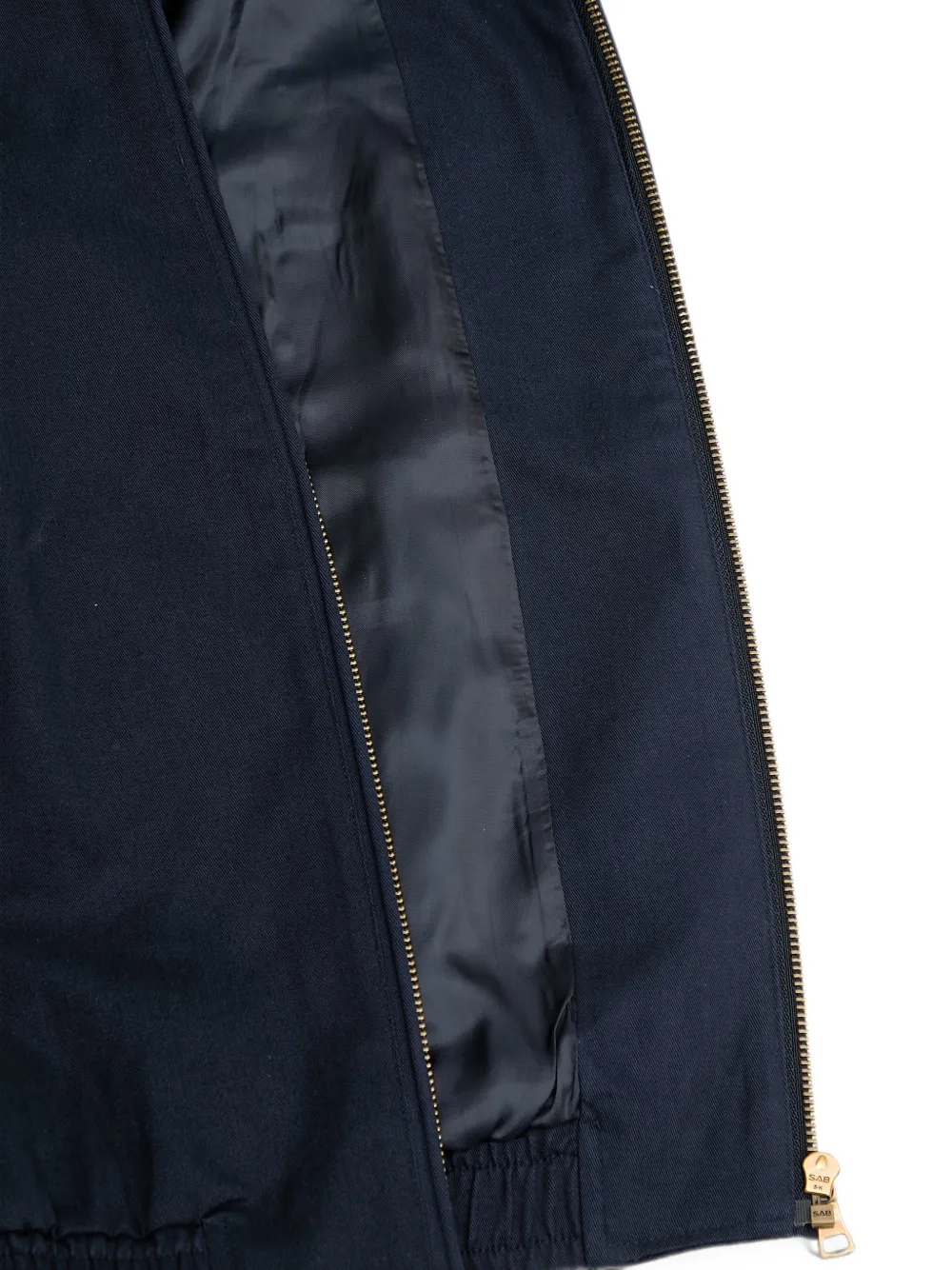 Sporty & Rich Jack met elastische zoom met geborduurd logo Blauw