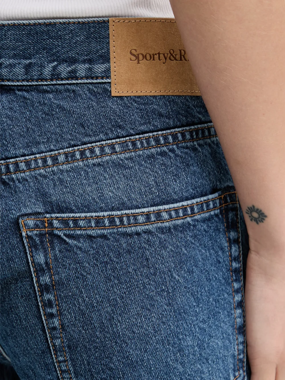 Sporty & Rich Straight jeans Blauw