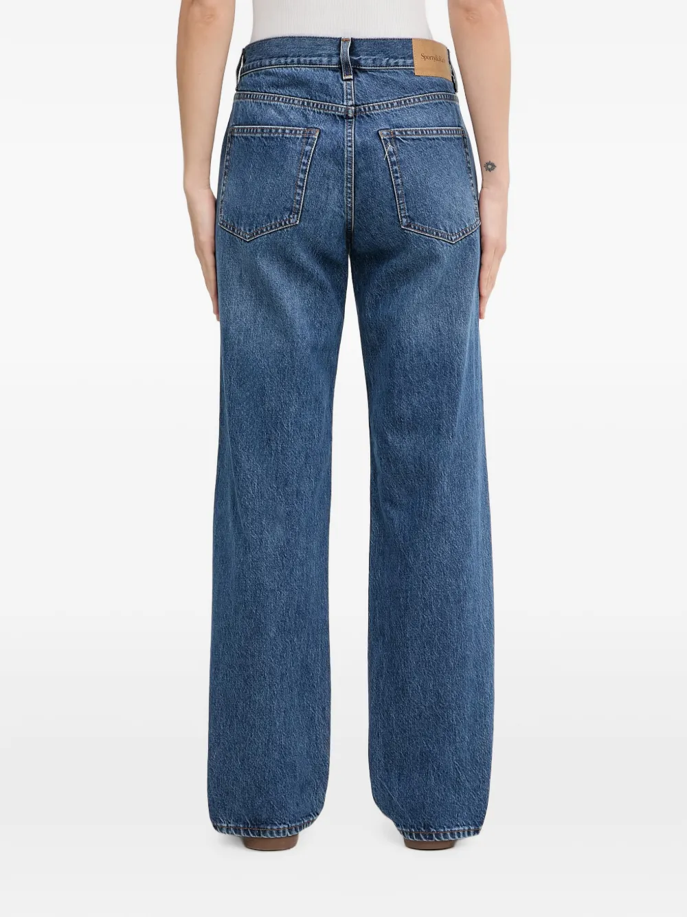 Sporty & Rich Straight jeans Blauw