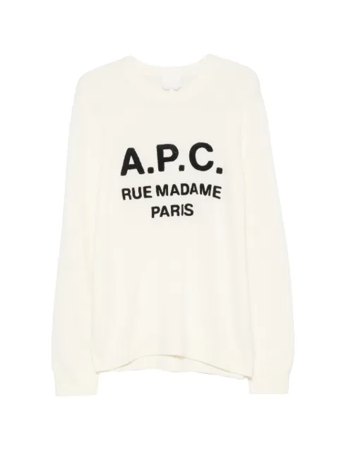 A.P.C. Maurice logo-embroidered sweater