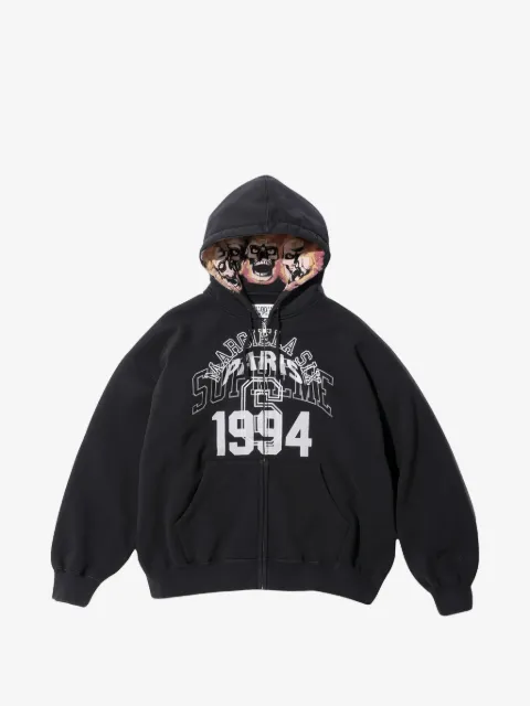 Supreme MM6 numeric-signature hoodie